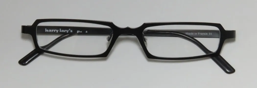 Harry Lary Hutchy 101 Eyeglasses Black 48mm Unisex 2