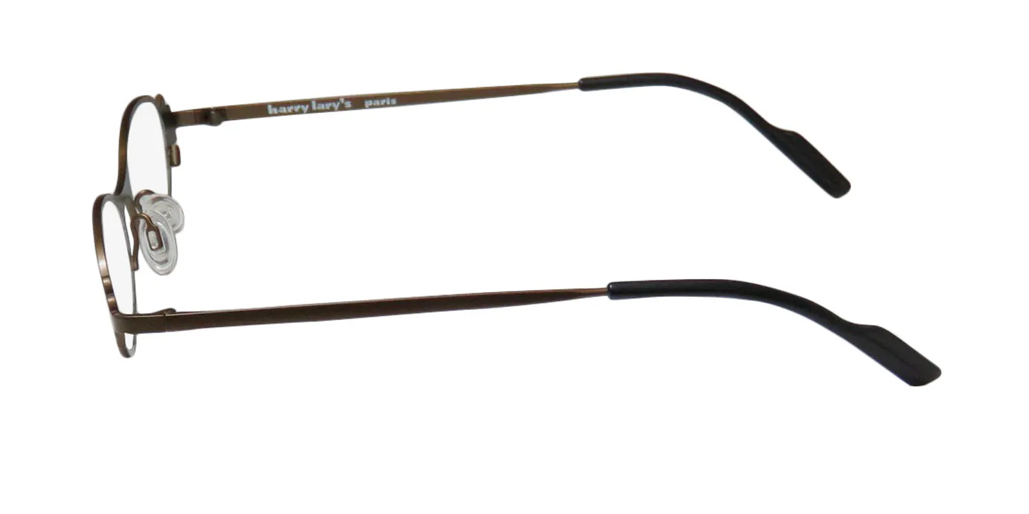 Harry Lary Twiggy 456 Eyeglasses Khaki 46mm 4