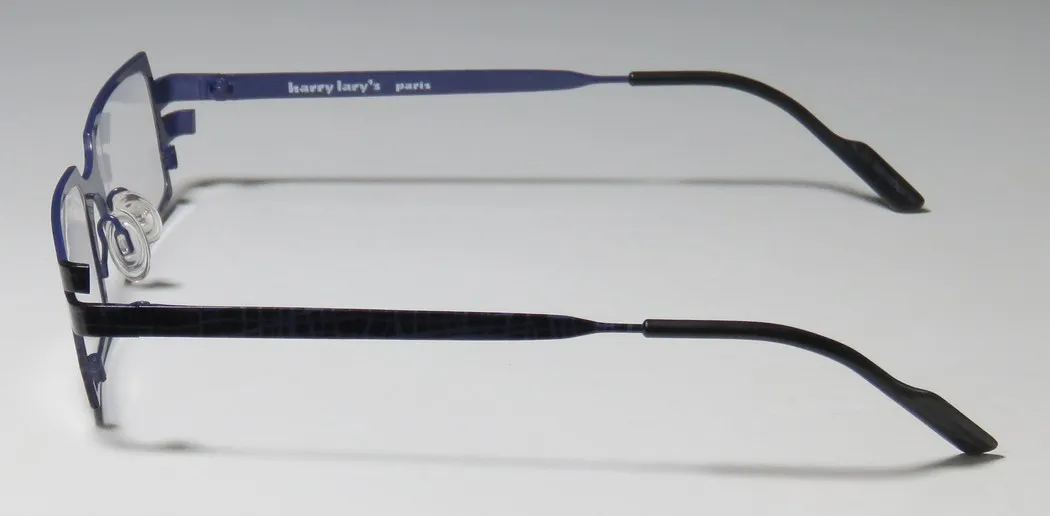 Harry Lary Piraty 589 Eyeglasses Denim Black Pattern 49mm Unisex 4