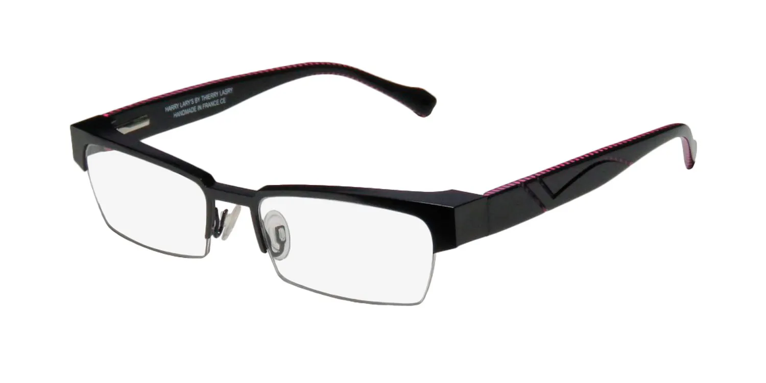 Harry Lary Idoly 825 Eyeglasses Black 52mm Unisex