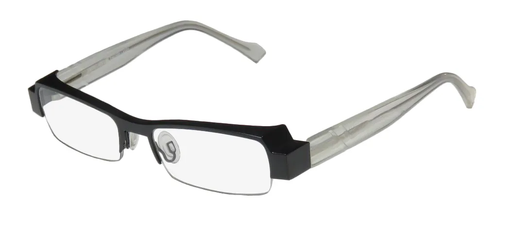 Harry Lary Galaxy 911 Eyeglasses Black 51mm Unisex