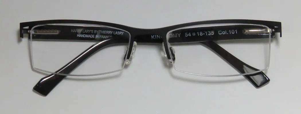 Harry Lary Kingdomy 101 Eyeglasses Black 54mm Unisex 2
