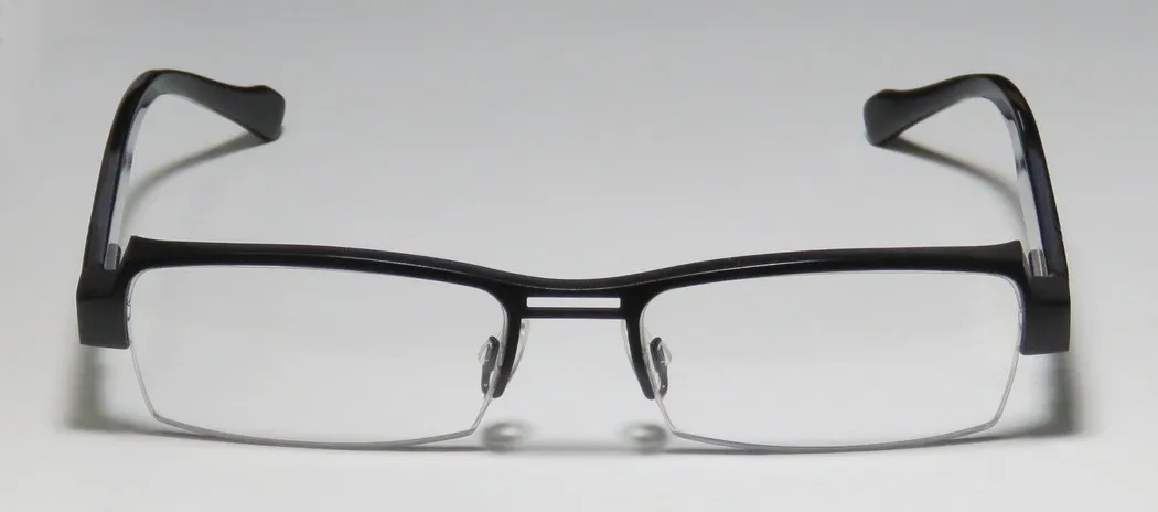 Harry Lary Trophy 154 Eyeglasses Black 51mm Unisex 3
