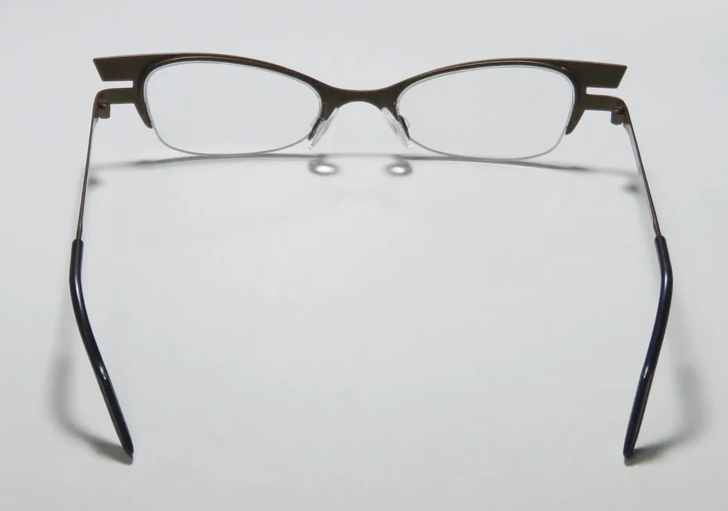 Harry Lary Stretchy 456 Eyeglasses Olive 46mm 5