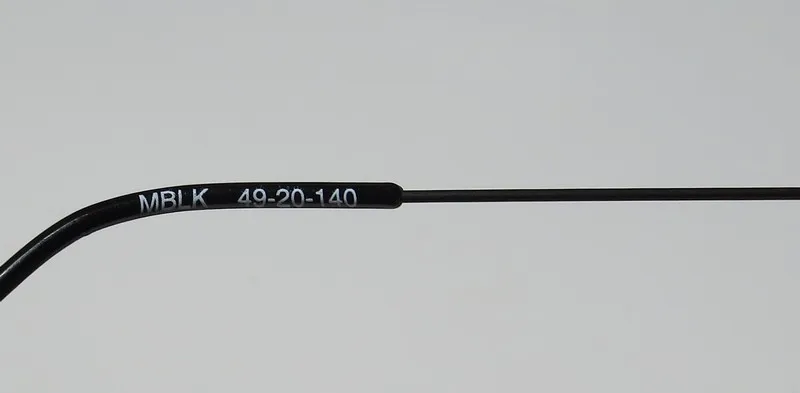 Elite Eyewear Ms-303 mblk Eyeglasses Matte Black 49mm Unisex 8