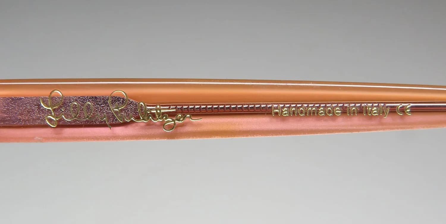 Lilly Pulitzer Tessa pk Eyeglasses Tortoise Pink 50mm 7