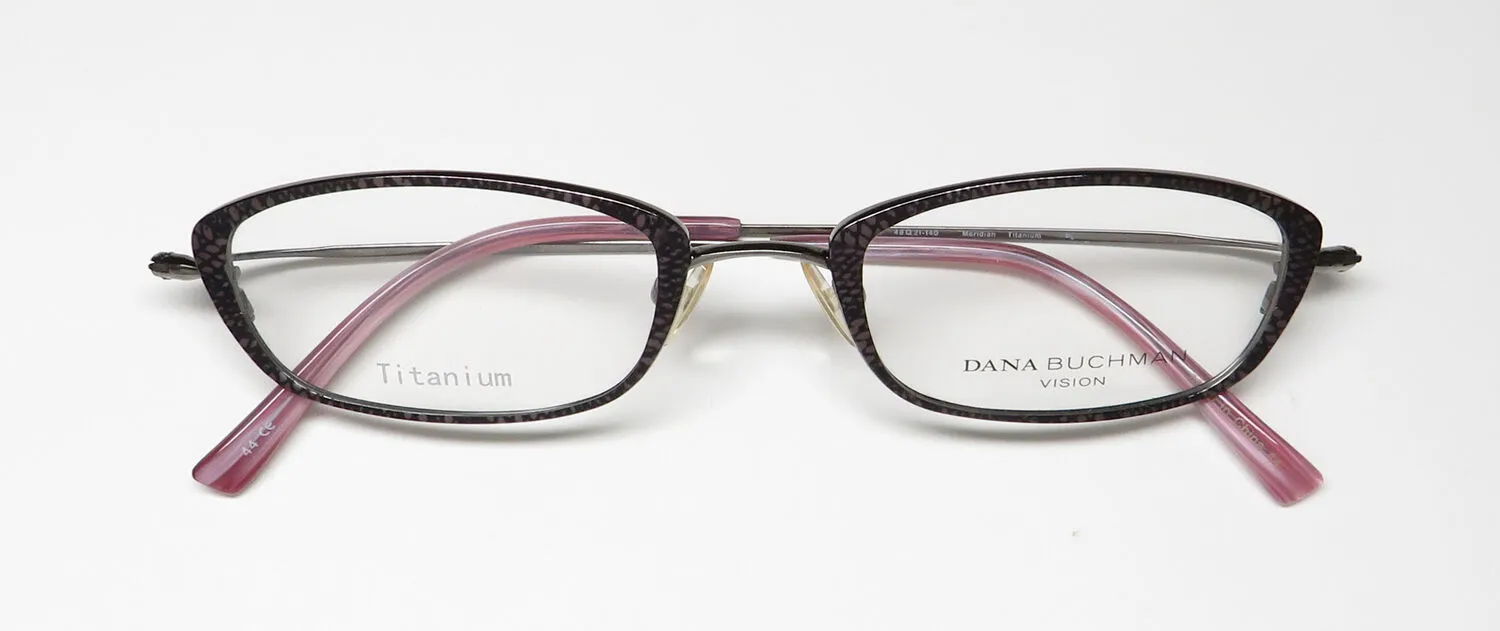 Dana Buchman Meridian pl Eyeglasses Plum 48mm 2