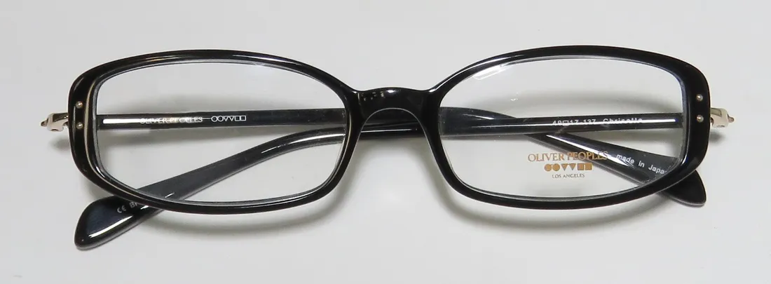 Oliver Peoples Chrisette bk Eyeglasses Black 49mm 2