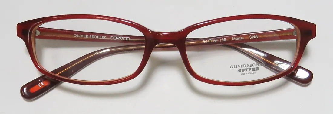 Oliver Peoples Maria sha Eyeglasses Burgundy 51mm 2