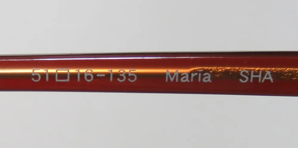 Oliver Peoples Maria sha Eyeglasses Burgundy 51mm 8