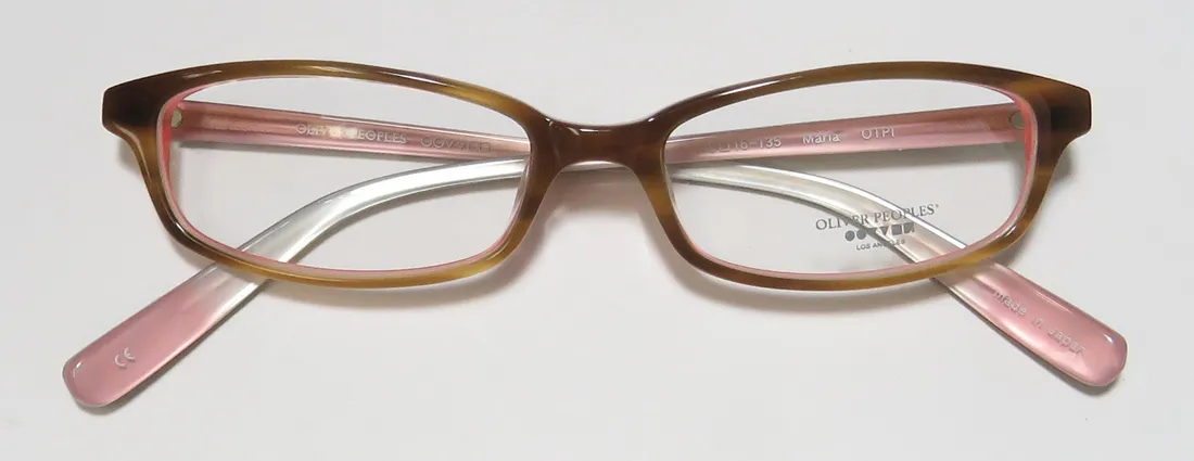 Oliver Peoples Maria otpi Eyeglasses Olive Brown 51mm 2