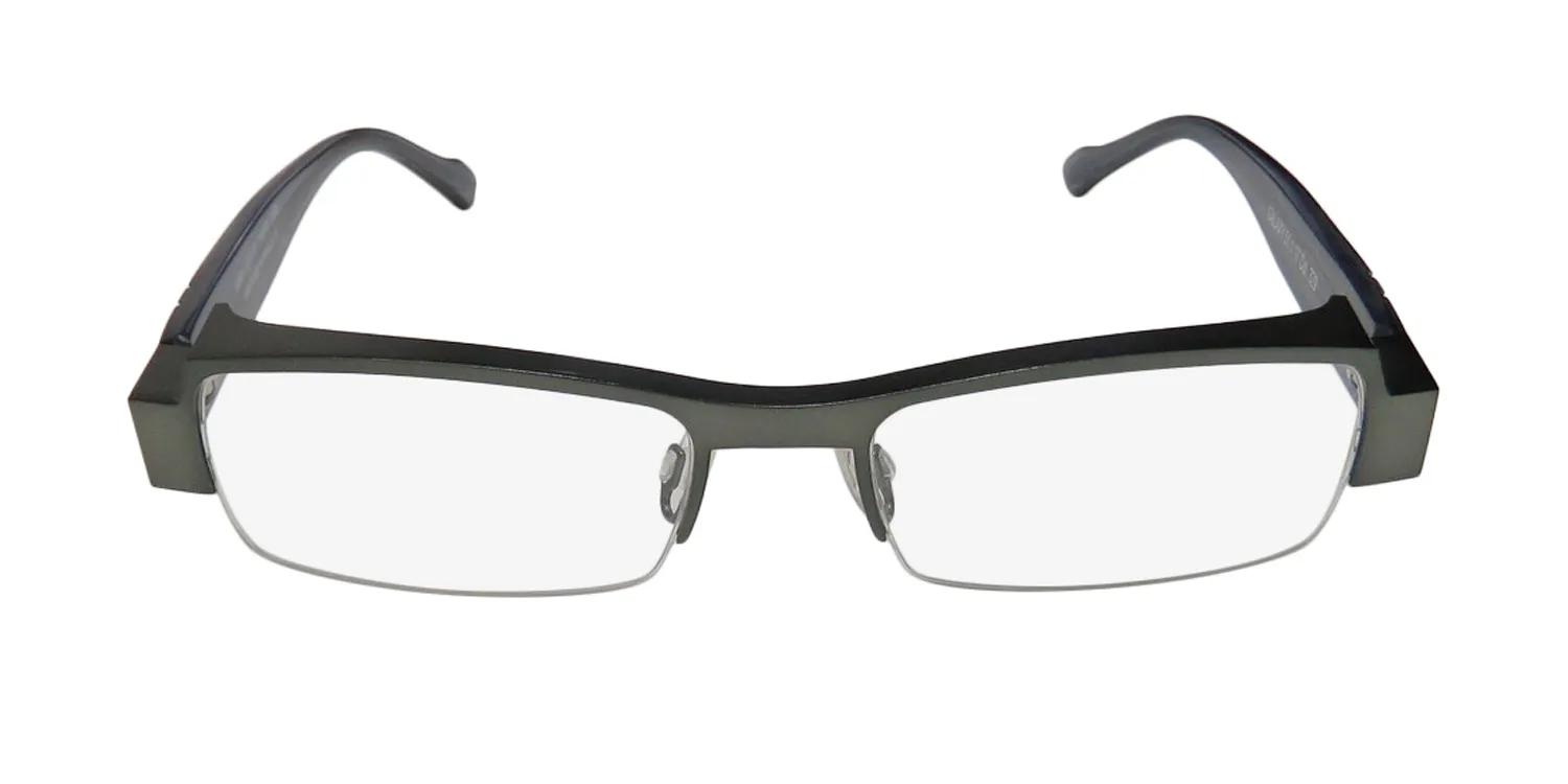 Harry Lary Galaxy 329 Eyeglasses Fern Green 51mm Unisex 3