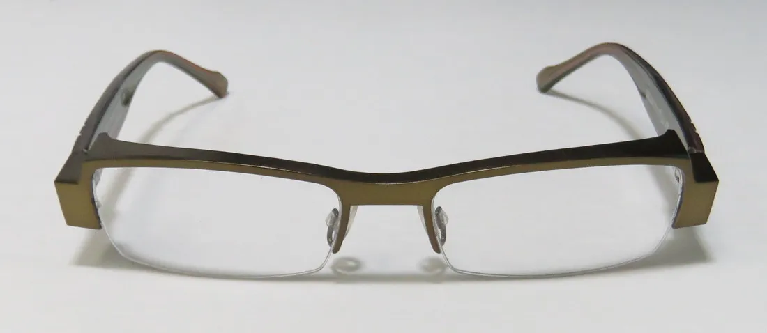 Harry Lary Galaxy 456 Eyeglasses Olive 51mm Unisex 3
