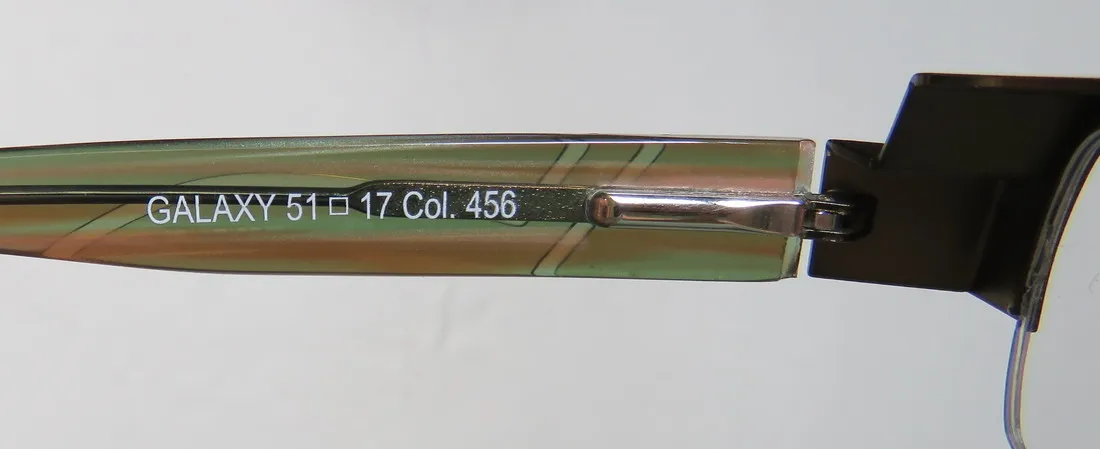 Harry Lary Galaxy 456 Eyeglasses Olive 51mm Unisex 8