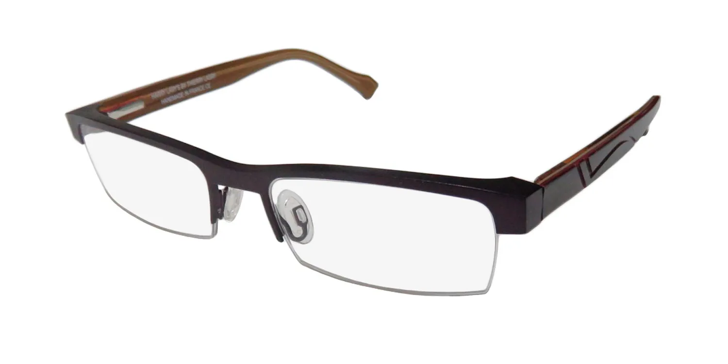 Harry Lary Empiry 497 Eyeglasses Eggplant 51mm Unisex