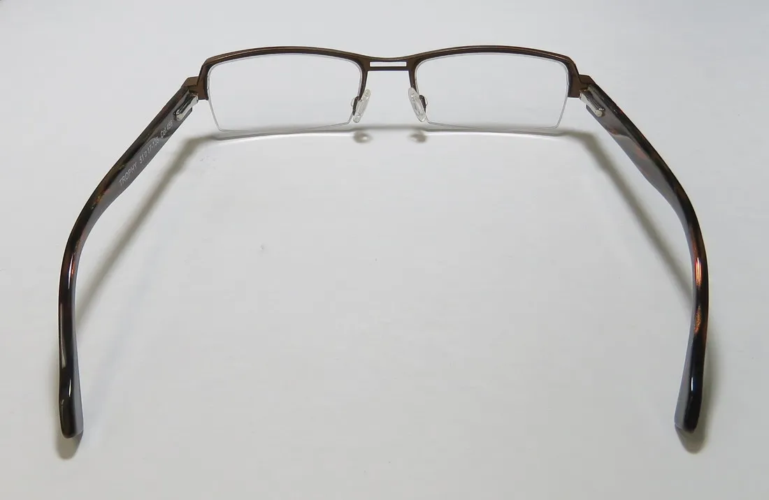 Harry Lary Trophy 456 Eyeglasses Brown 51mm Unisex 5