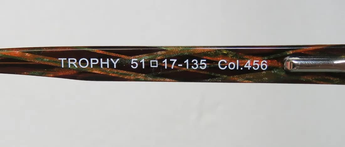 Harry Lary Trophy 456 Eyeglasses Brown 51mm Unisex 7