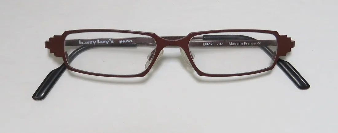 Harry Lary Enzy 707 Eyeglasses Brown 44mm Unisex 2