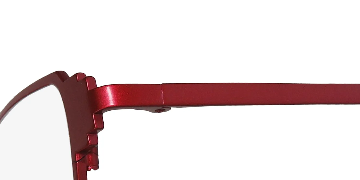 Harry Lary Enzy 360 Eyeglasses Red 44mm Unisex 6