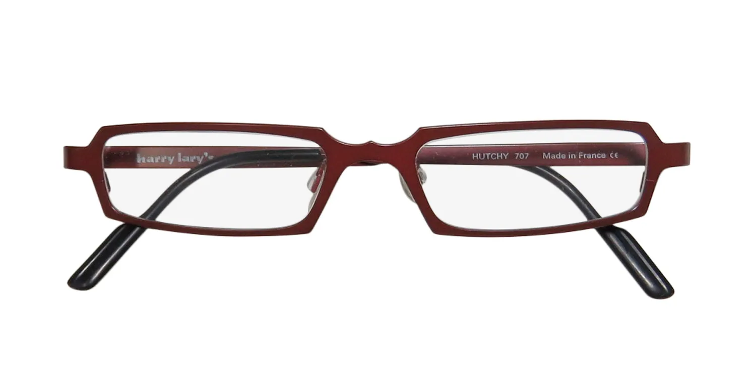 Harry Lary Hutchy 707 Eyeglasses Merlot 48mm Unisex 2