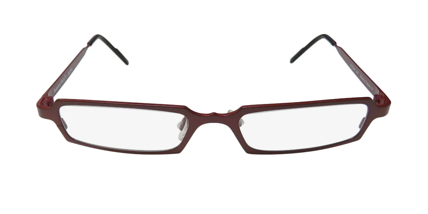 Harry Lary Hutchy 707 Eyeglasses Merlot 48mm Unisex 3