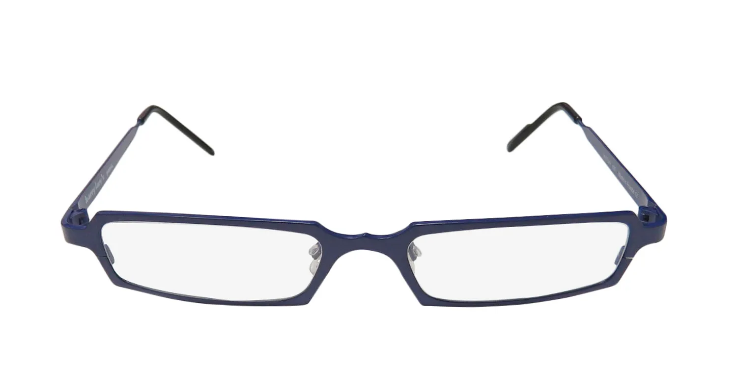 Harry Lary Hutchy 498 Eyeglasses Dark Indigo 48mm Unisex 3
