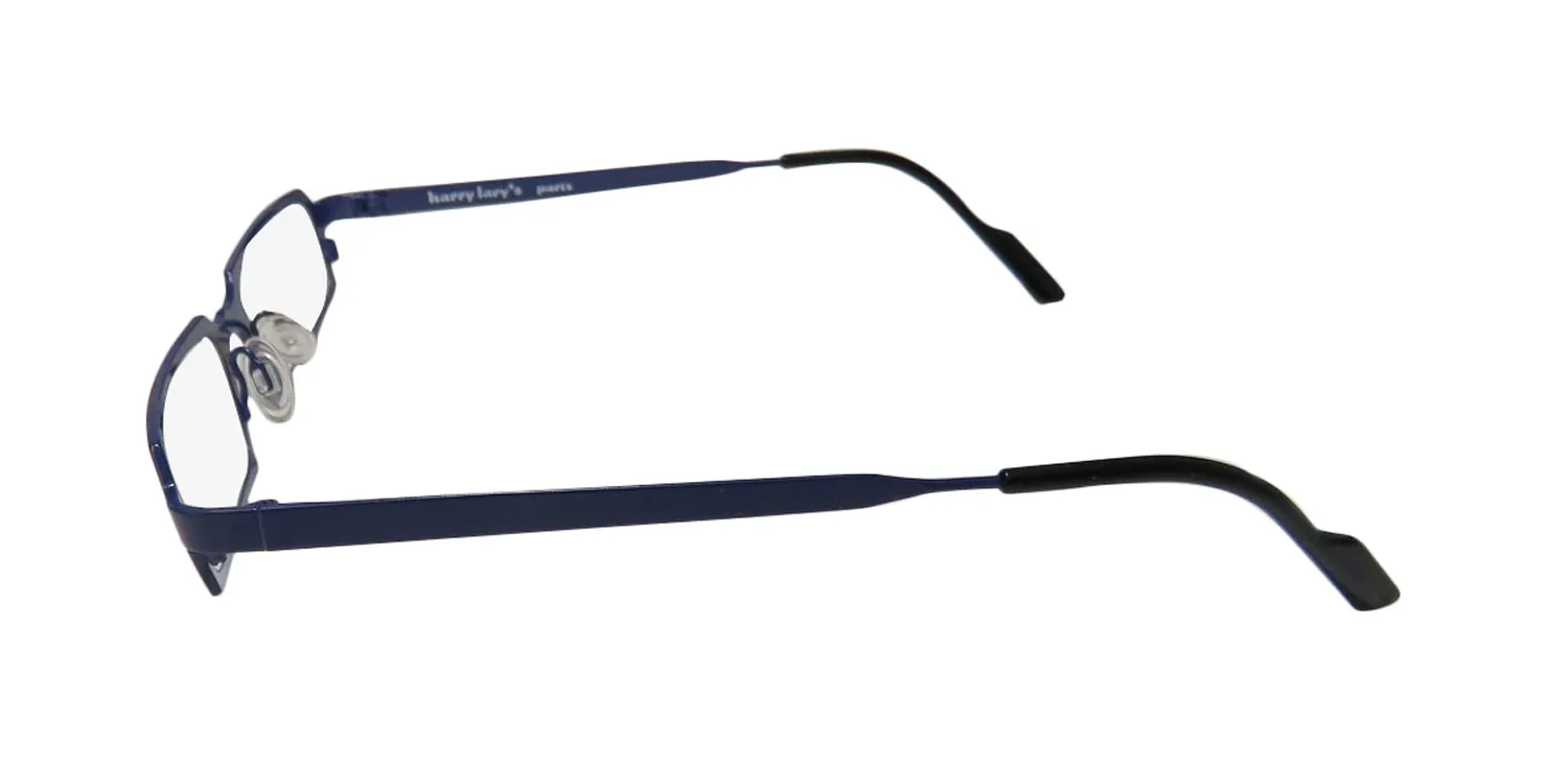Harry Lary Hutchy 498 Eyeglasses Dark Indigo 48mm Unisex 4