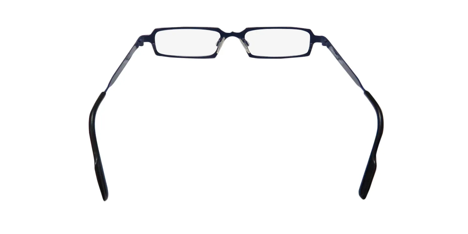 Harry Lary Hutchy 498 Eyeglasses Dark Indigo 48mm Unisex 5