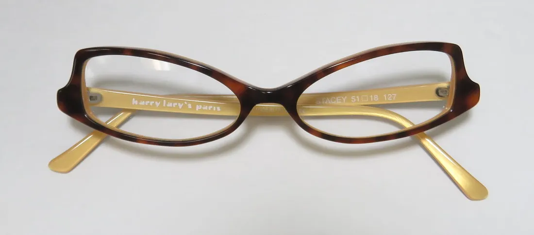 Harry Lary Stacey 127 Eyeglasses Havana 51mm 2