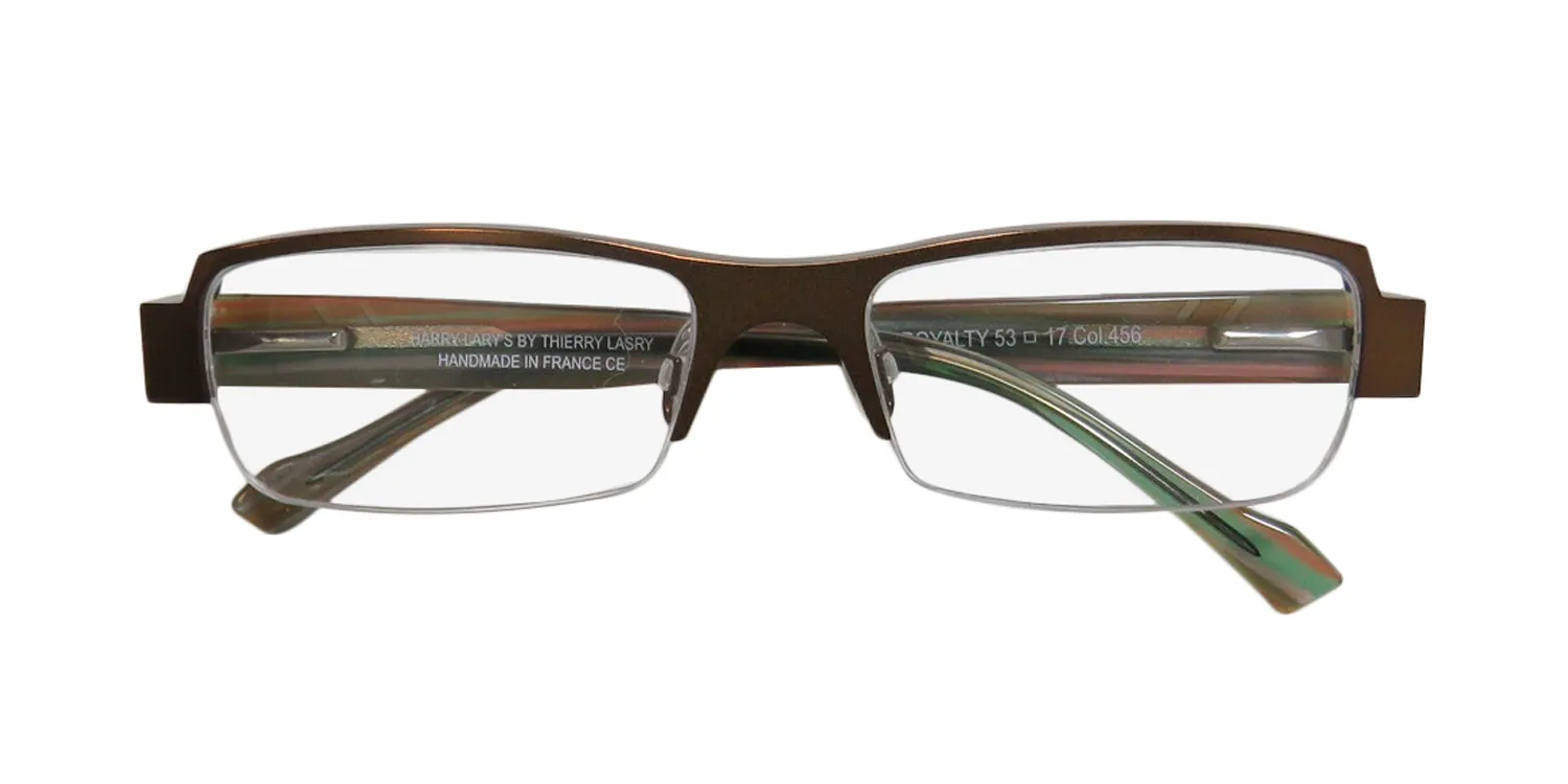 Harry Lary Royalty 456 Eyeglasses Bronze 53mm 2