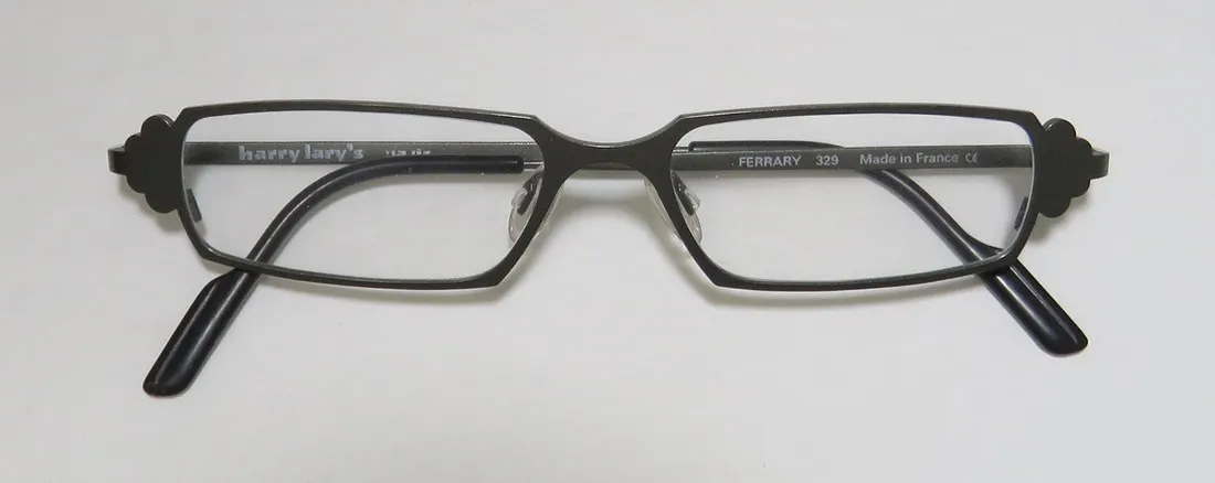 Harry Lary Ferrary 329 Eyeglasses Dark Sage 48mm 2