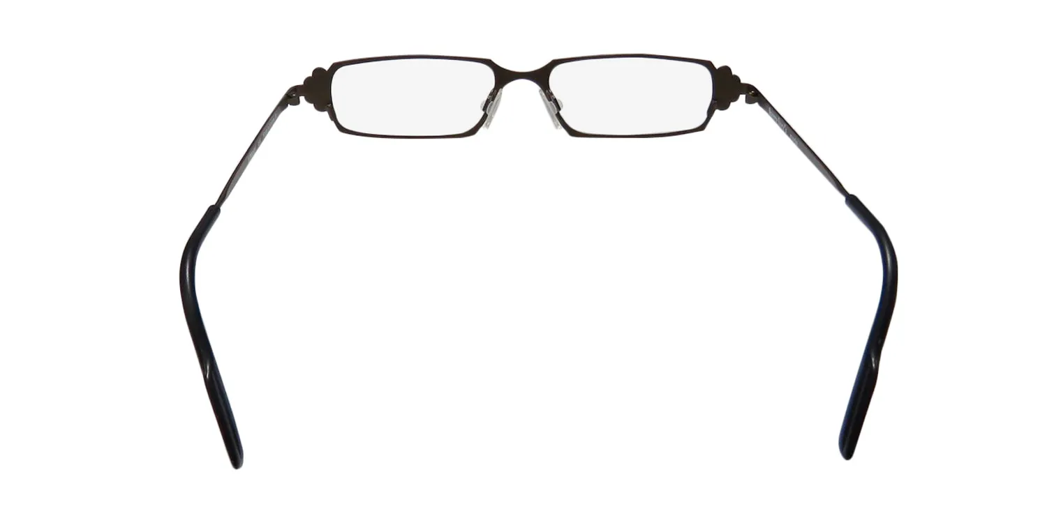 Harry Lary Ferrary 456 Eyeglasses Khaki 48mm 5
