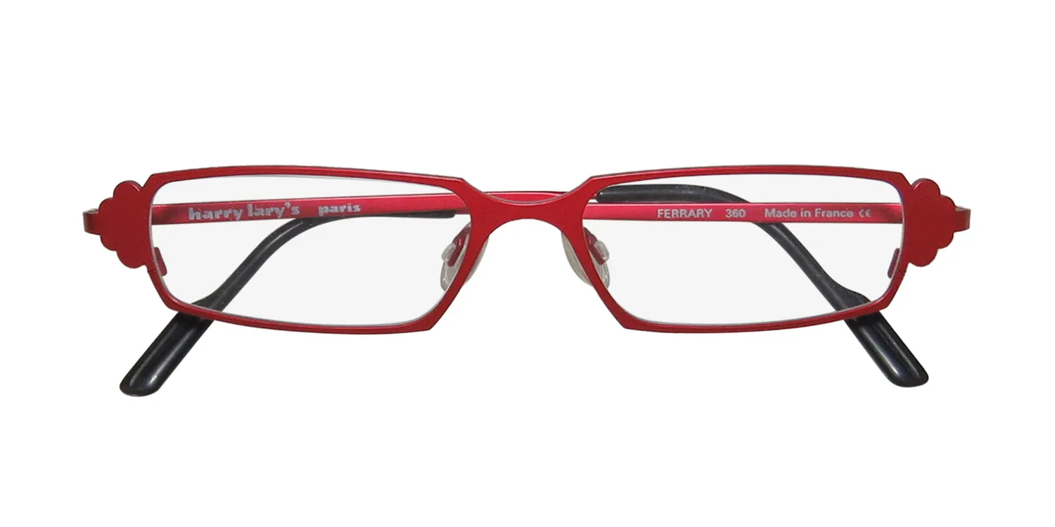 Harry Lary Ferrary 360 Eyeglasses Crimson 48mm 2