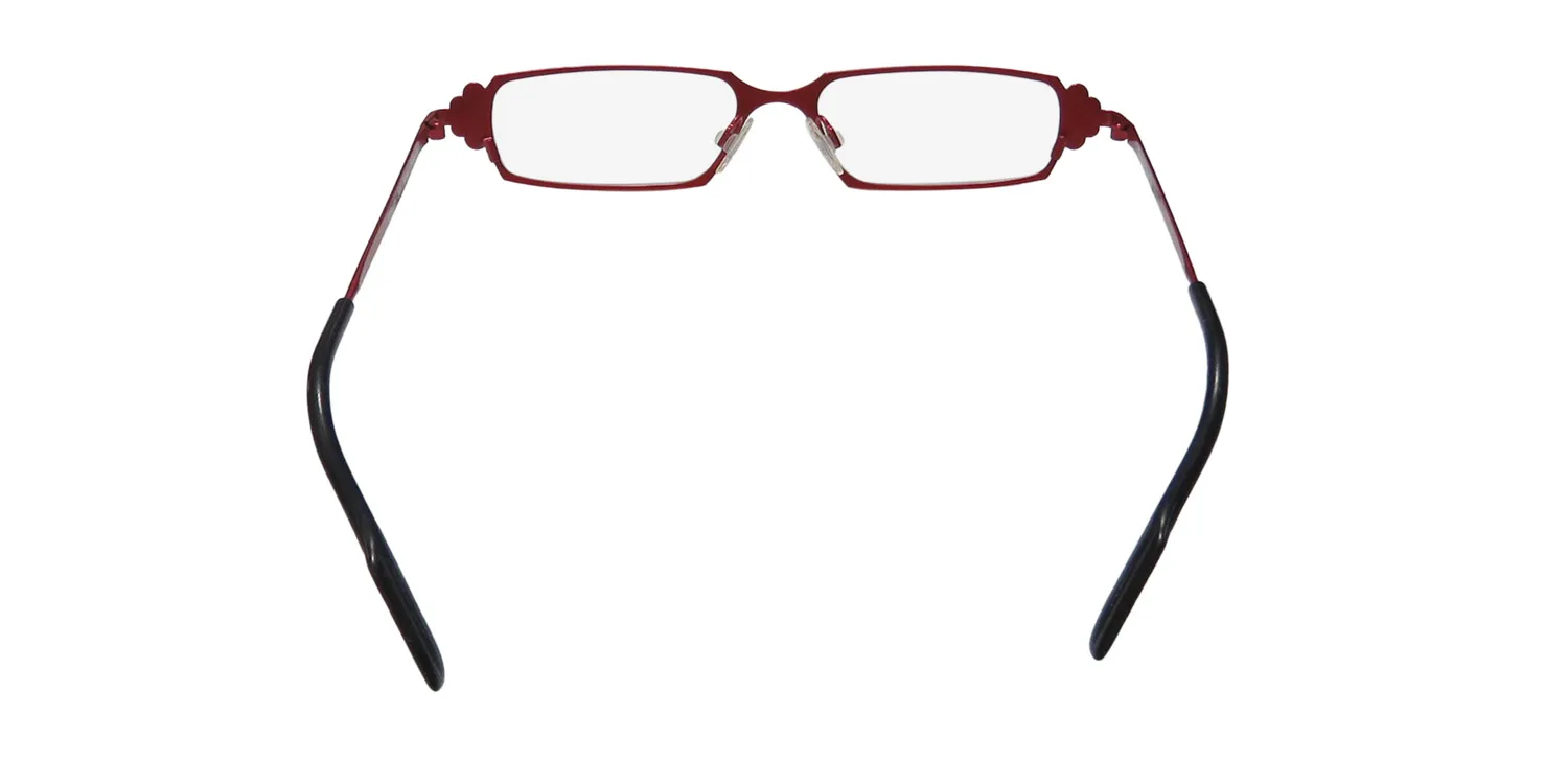 Harry Lary Ferrary 360 Eyeglasses Crimson 48mm 5