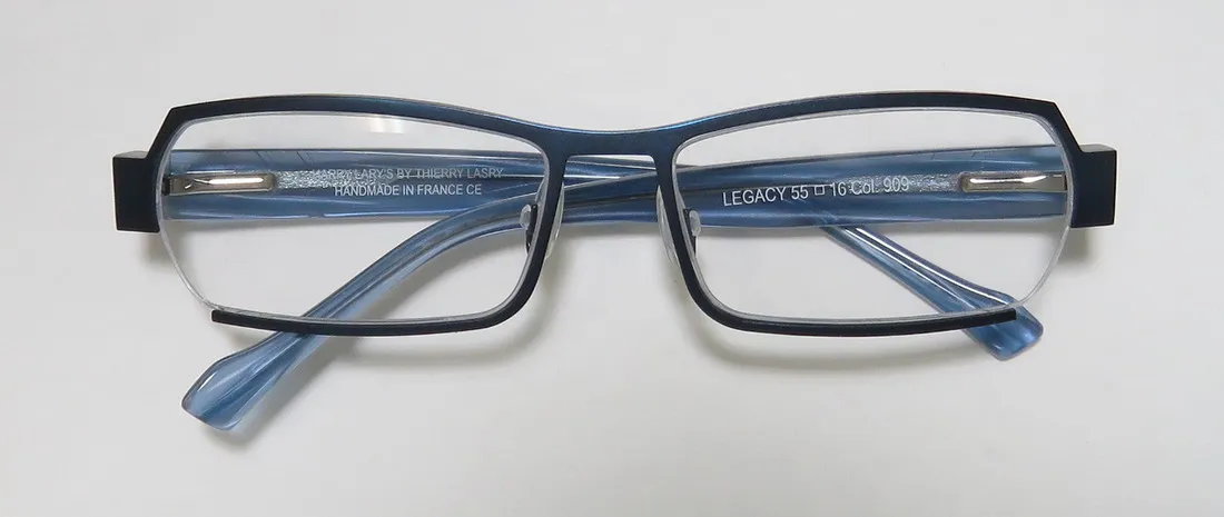 Harry Lary Legacy 909 Eyeglasses Blue 55mm 2