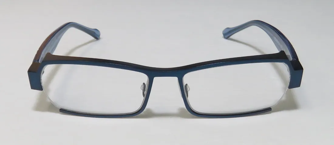 Harry Lary Legacy 909 Eyeglasses Blue 55mm 3