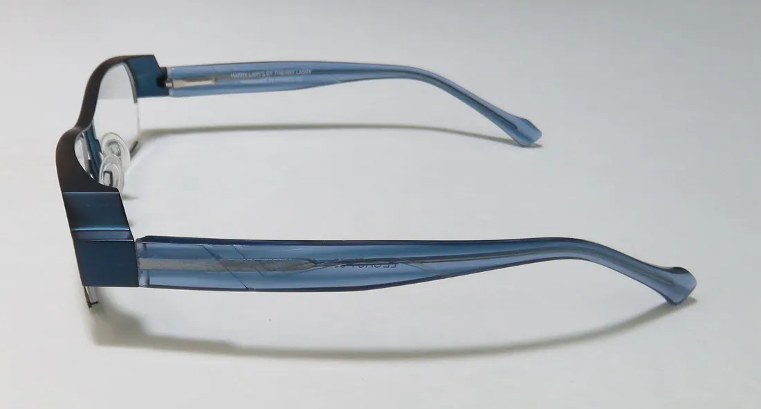 Harry Lary Legacy 909 Eyeglasses Blue 55mm 4