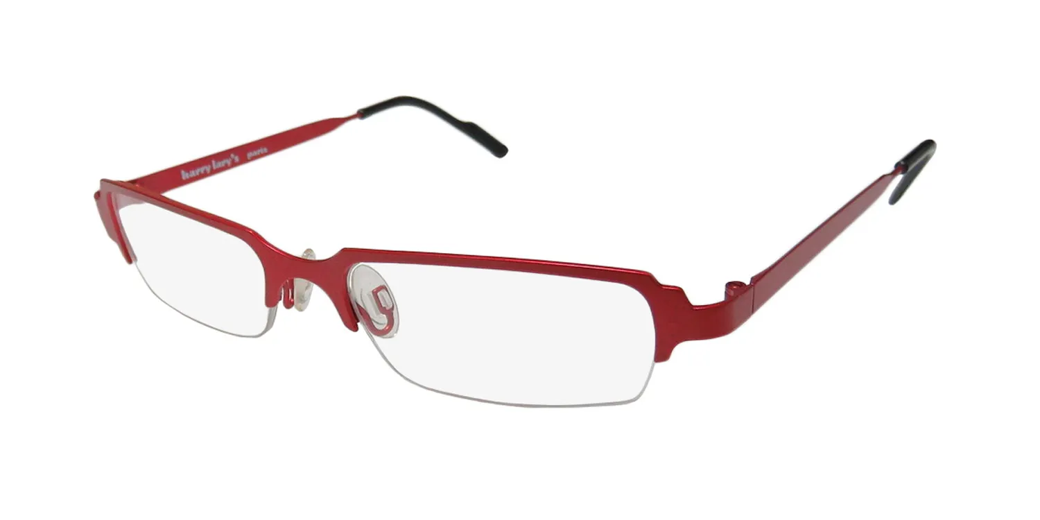 Harry Lary Clubby 360 Eyeglasses Crimson 50mm