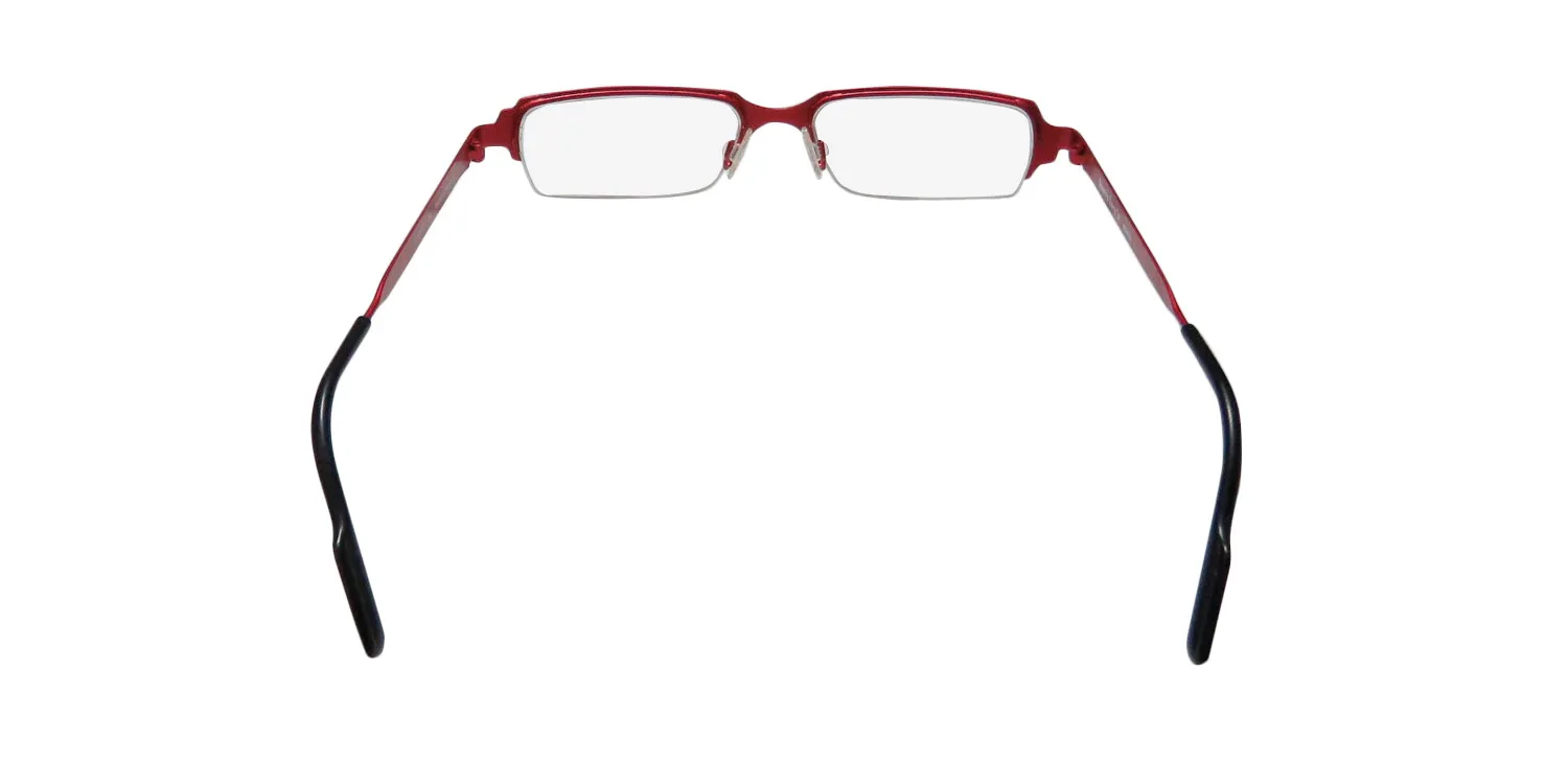 Harry Lary Clubby 360 Eyeglasses Crimson 50mm 5