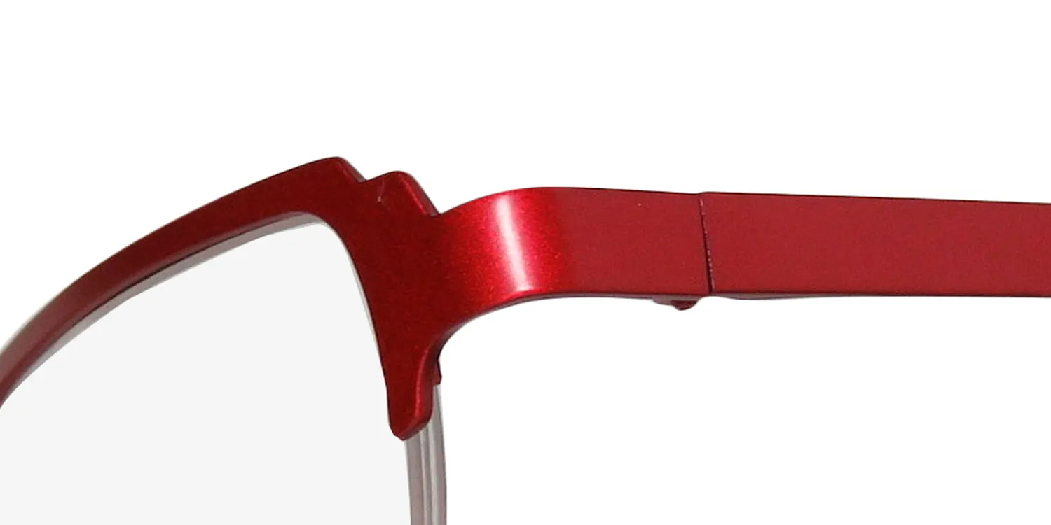 Harry Lary Clubby 360 Eyeglasses Crimson 50mm 6