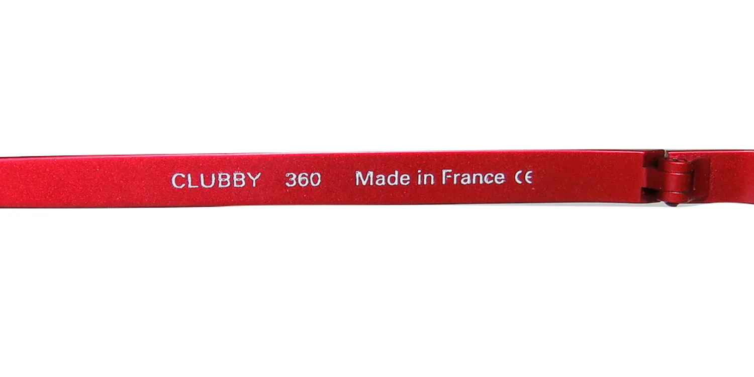 Harry Lary Clubby 360 Eyeglasses Crimson 50mm 8