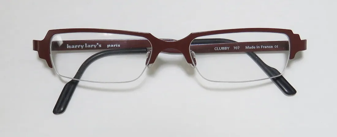 Harry Lary Clubby 707 Eyeglasses Bordeaux 50mm 2