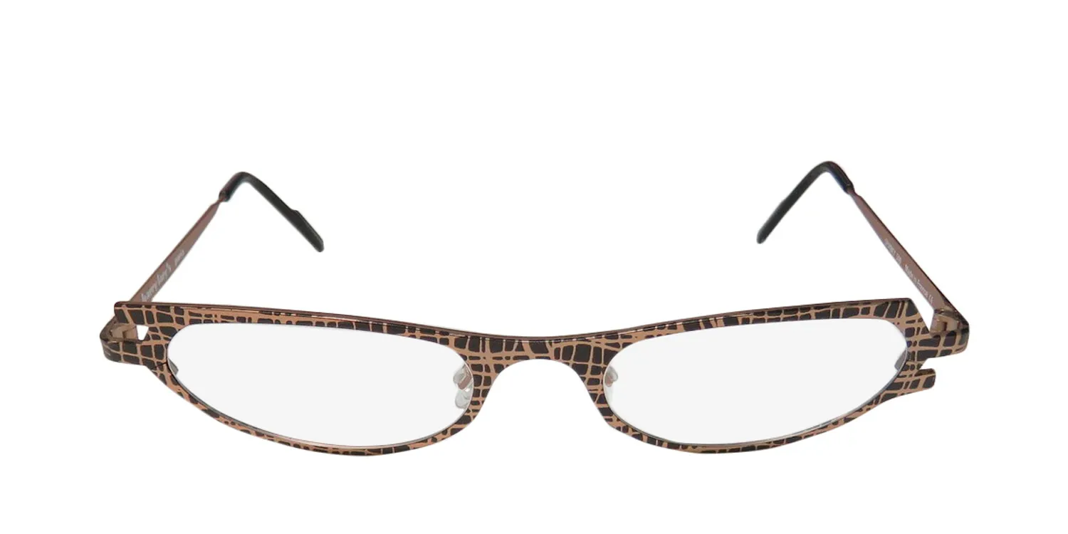 Harry Lary Spanky 506 Eyeglasses Light Bronze 48mm 3