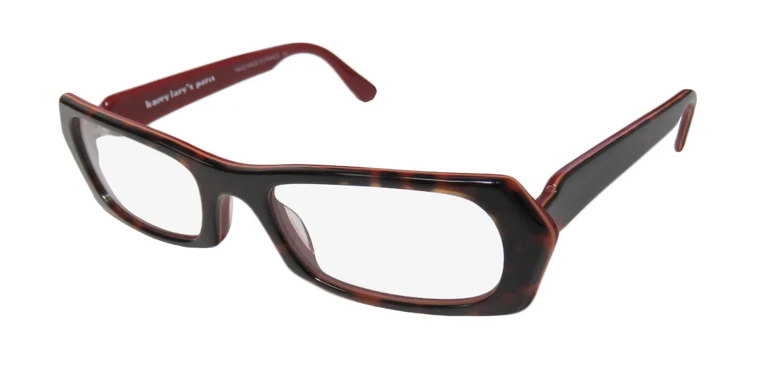 Harry Lary Sweaty 3084 Eyeglasses Red Tortoise 51mm