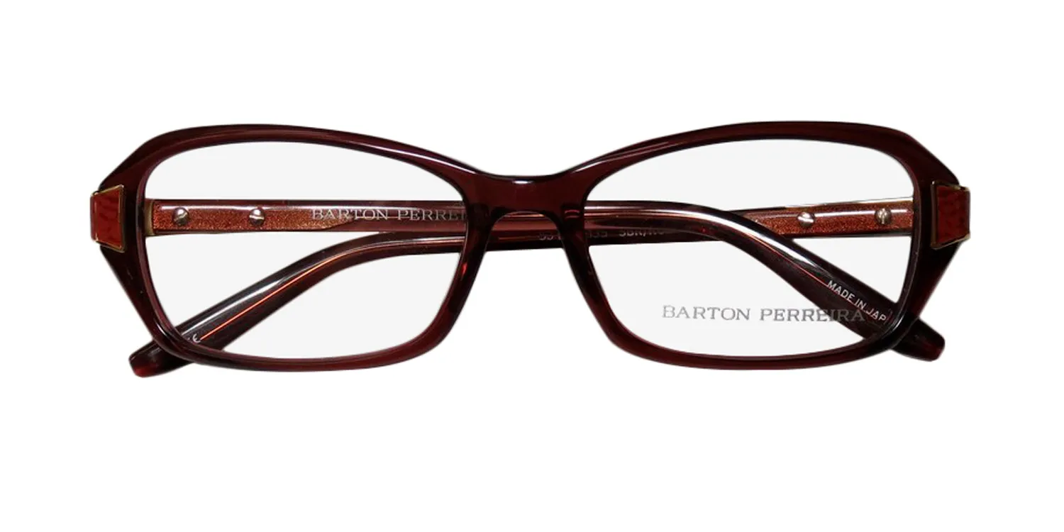 Barton Perreira Devereaux sbr/rus Eyeglasses Burgundy 53mm 2
