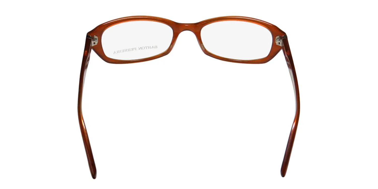 Barton Perreira Jaclyn amb/sil Eyeglasses Amber 52mm 5