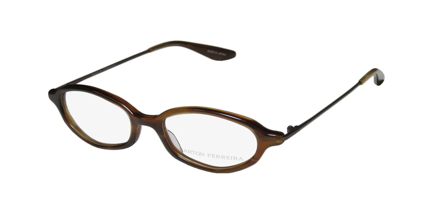 Barton Perreira Juliette umt/jav Eyeglasses Amber Brown 48mm