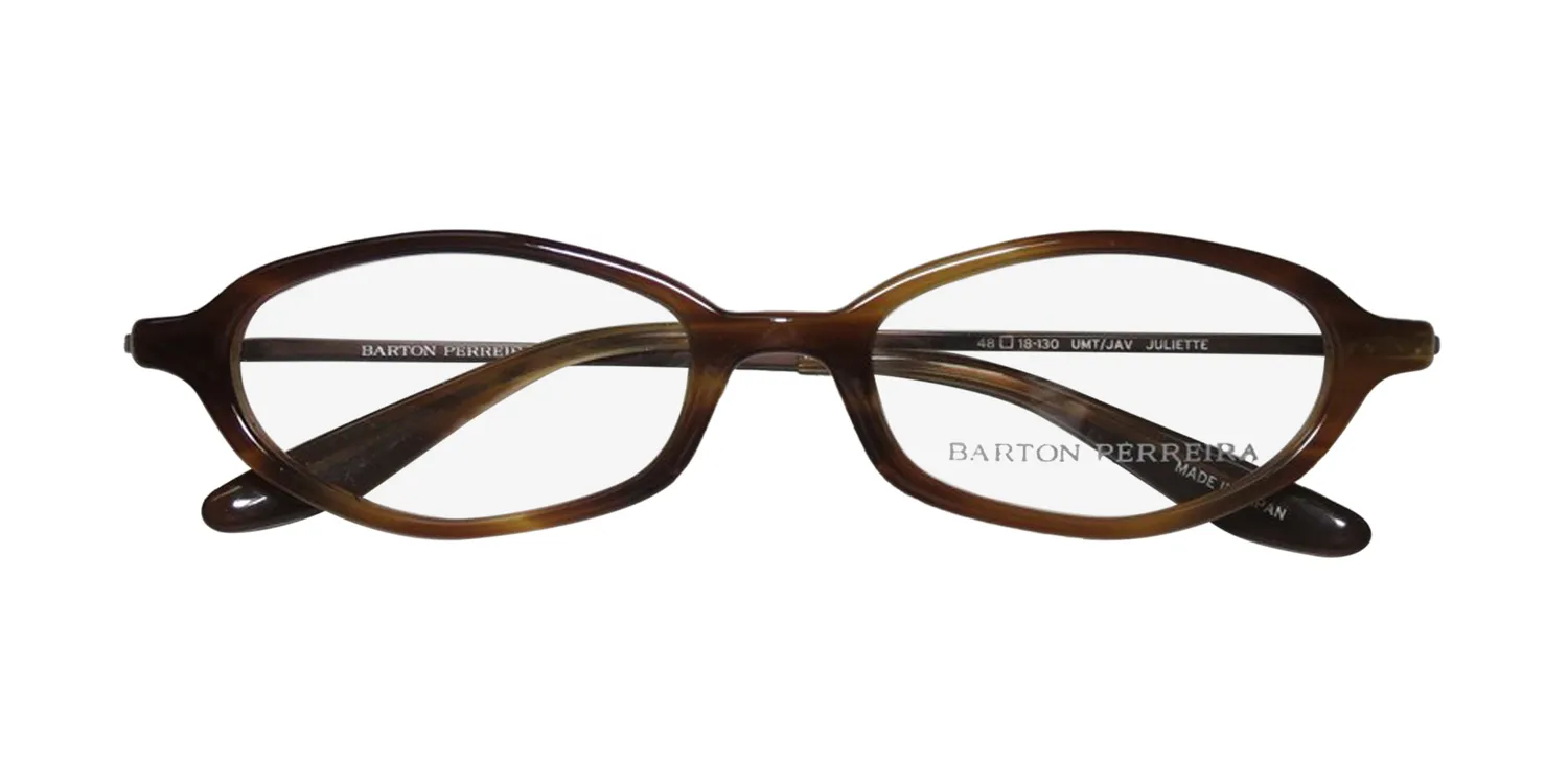 Barton Perreira Juliette umt/jav Eyeglasses Amber Brown 48mm 2