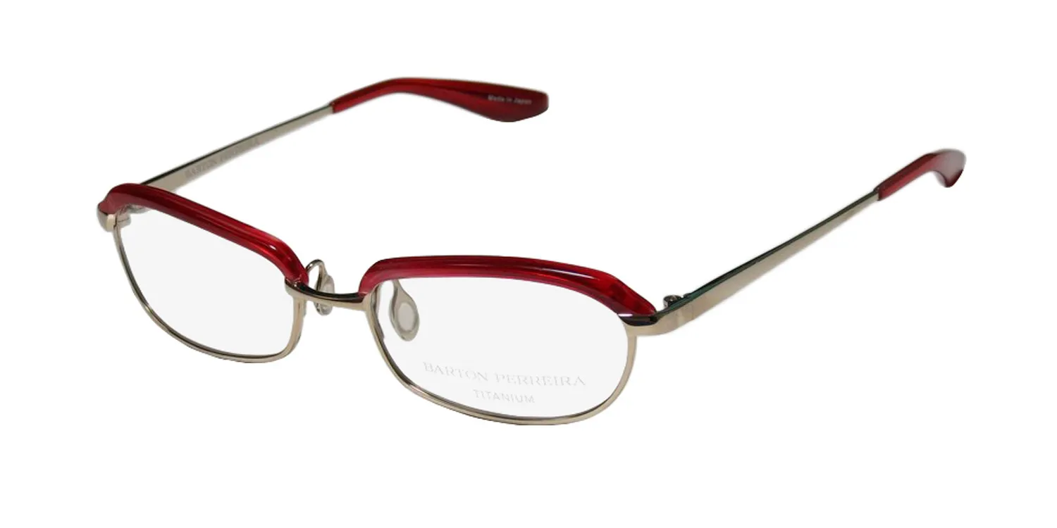 Barton Perreira Myra sca/chi Eyeglasses Scarlet Red 51mm