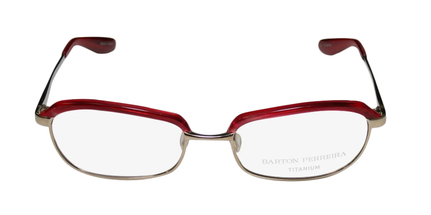 Barton Perreira Myra sca/chi Eyeglasses Scarlet Red 51mm 3